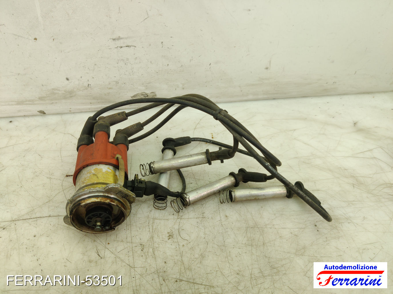 Spinterogeno Distributore OPEL CORSA B S93 1.4I 1993-2000 90346324, 0237521024