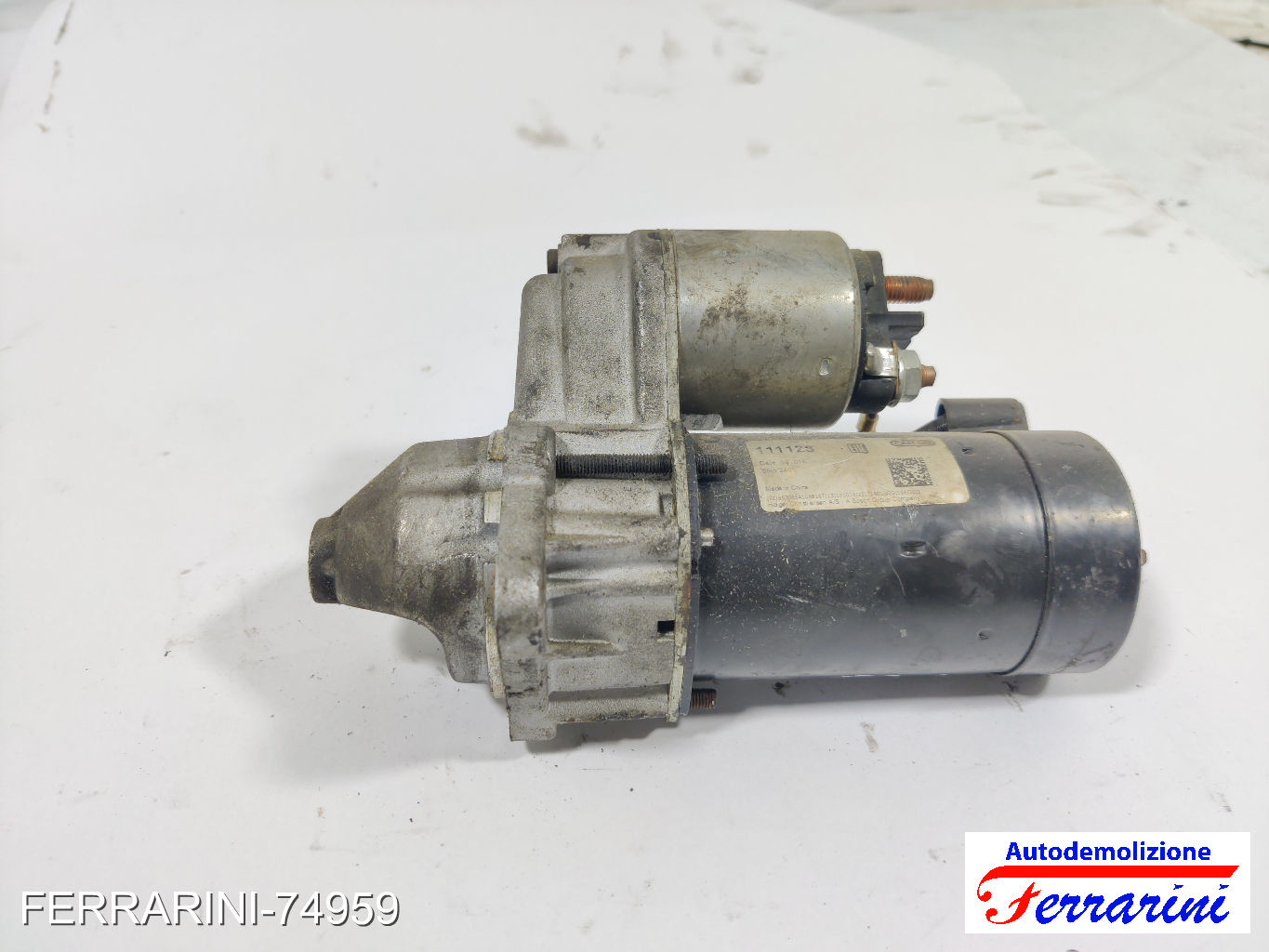 Motorino Avviamento OPEL CORSA D S07 1.2 2006-2014 55578921, 111123, 19016