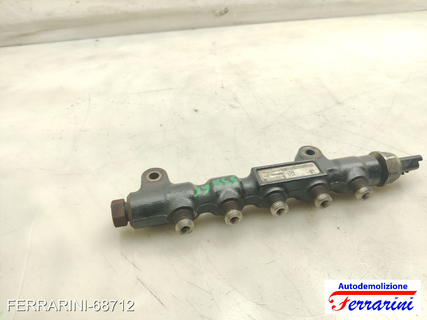 Flauto Iniettori FORD C-MAX DM2 1.6 TDCI 2007-2010 1447993, 9654592680