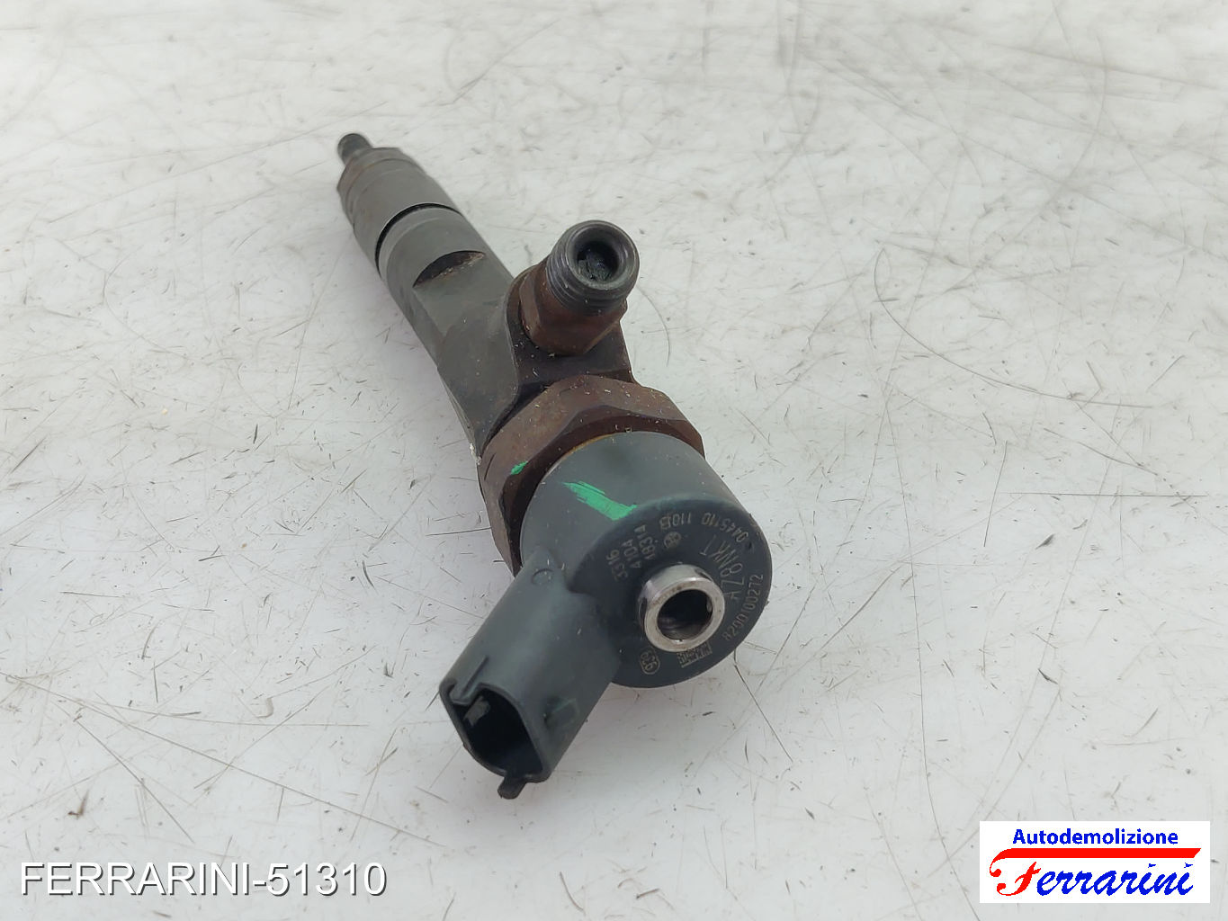 Iniettore RENAULT MEGANE 1 COACH DA0/1 1.9 DCI 2001-2003 8200100212, 8200100272