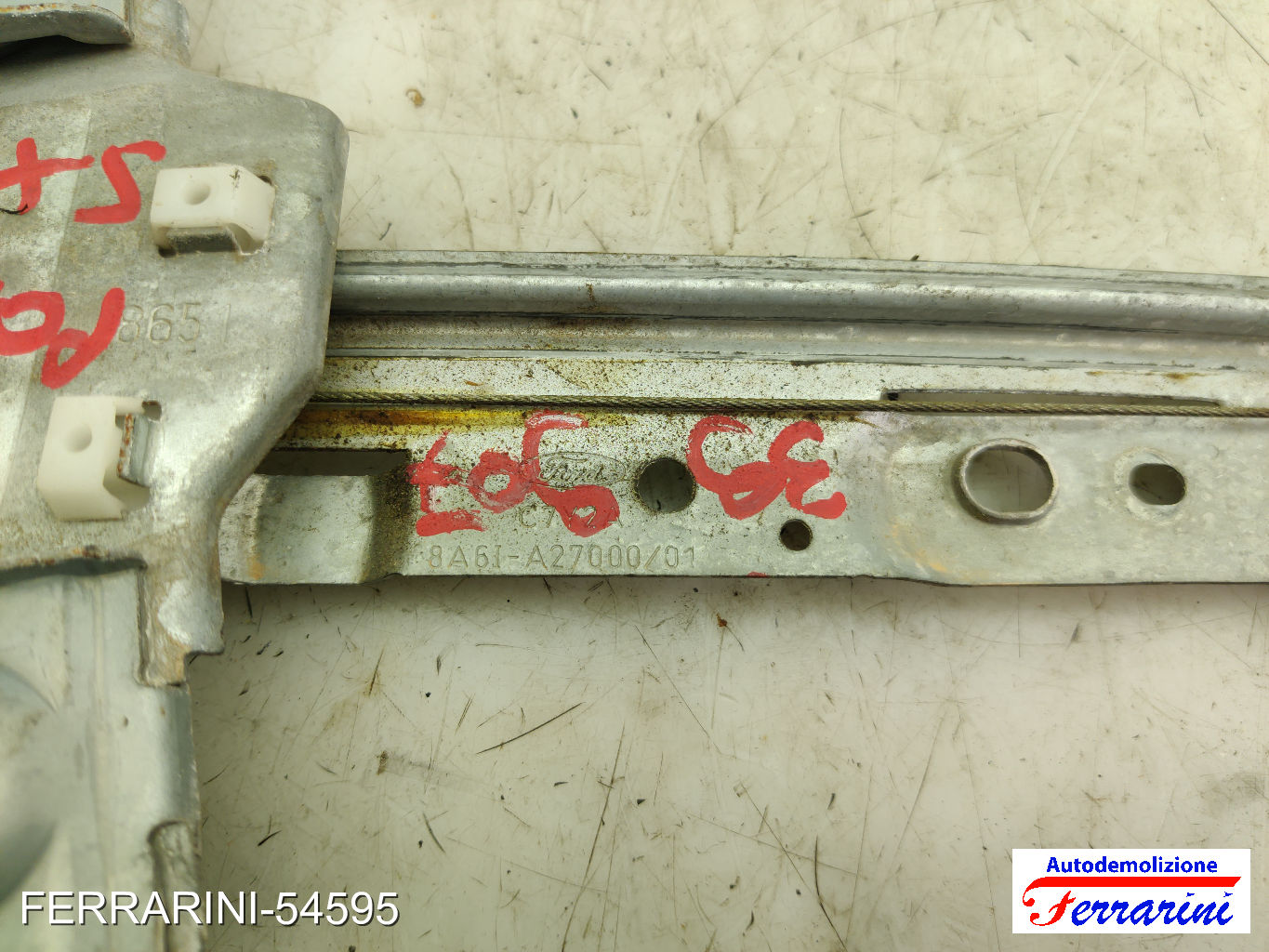 Motorino Alzavetro FORD FIESTA 6 CB1, CCN 1.5 TDCI 2012-2017 1908250, 1579866 12