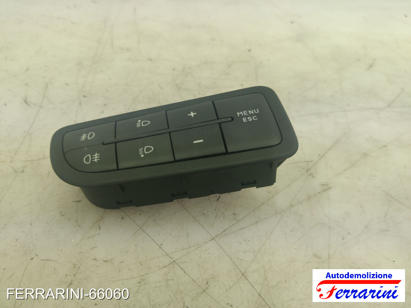 interruttore altezza fari comandi FIAT PUNTO EVO 199 2009-2012 735367268