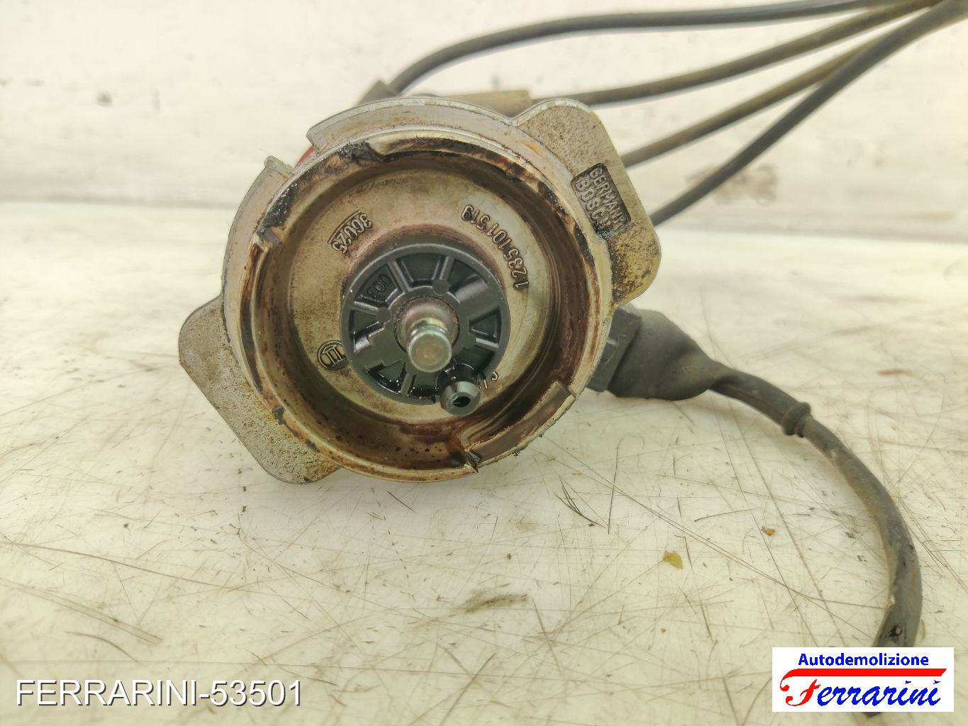 Spinterogeno Distributore OPEL CORSA B S93 1.4I 1993-2000 90346324, 0237521024
