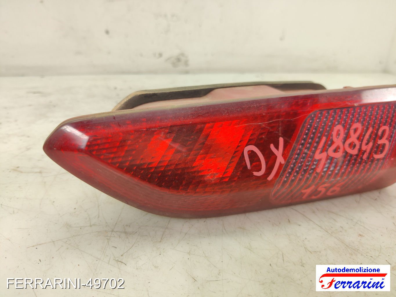 Fanalino Stop Posteriore ALFA ROMEO 156 SW 932 2001-2006 destro, dx, posteriore 10