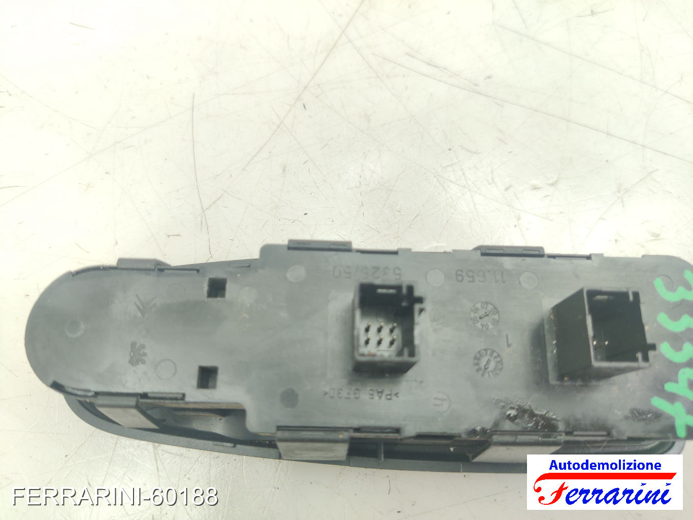 Pulsantiera Tastiera Alzavetro CITROEN C4 PICASSO 1 UD 2007-2013 sinistra, sx 6