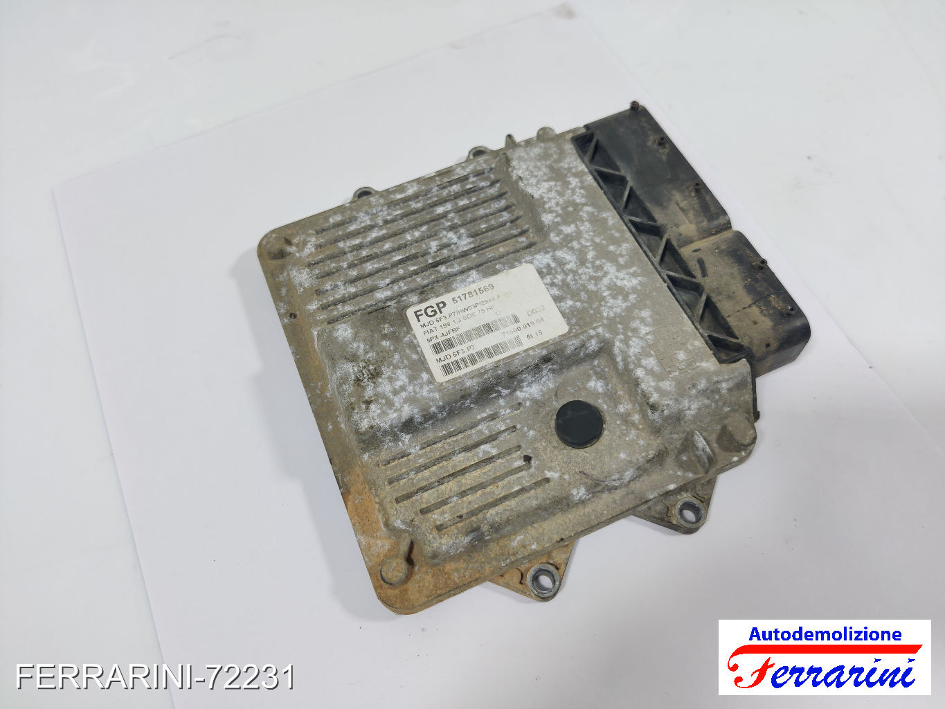 Centralina Motore FIAT GRANDE PUNTO 199 1.3 D MULTIJET 2005-2013 51781569