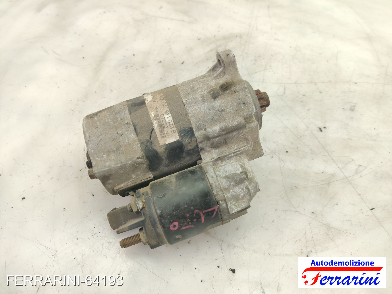 Motorino Avviamento SKODA FABIA 1 6Y2 1.4 1999-2003 047911023B, 047911023BX