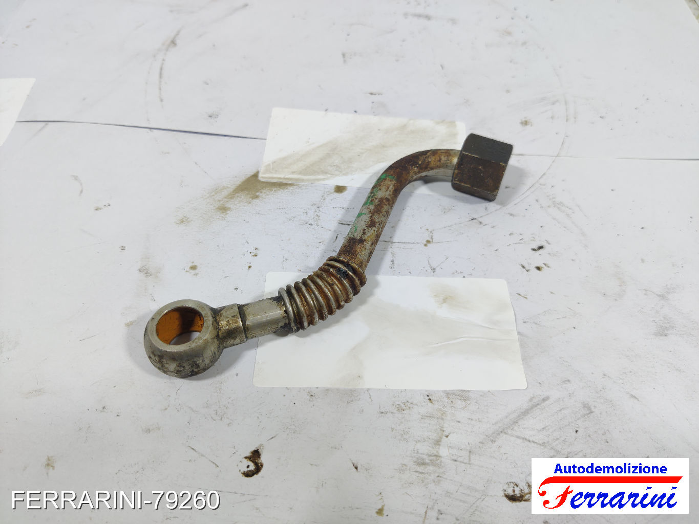 Tubo ritorno acqua turbina ALFA ROMEO MITO 955 1.4 TJET 2008-2011