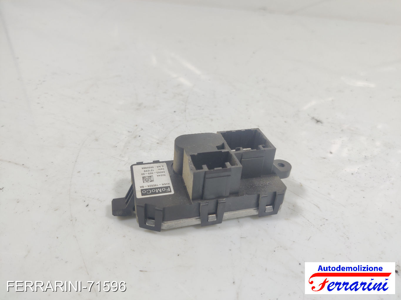 FORD FOCUS 3 TURNIER 1.6 TDCI 2010-2023 AV6N19E624AB, AV6N19E624AA, A600500500