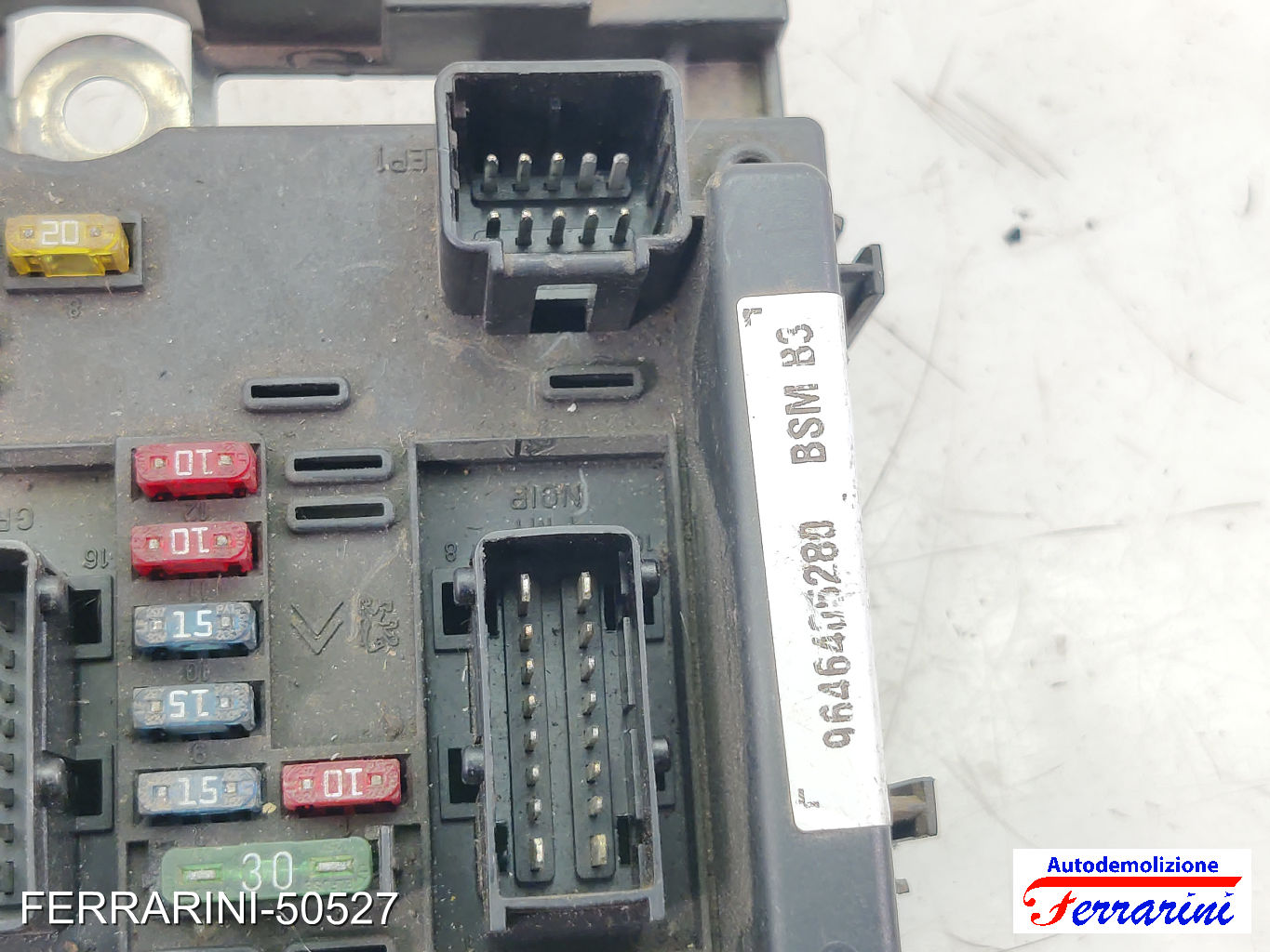 Body Computer PEUGEOT 307 3A/C 2.0 HDI 110 2000-2007 BSMB3