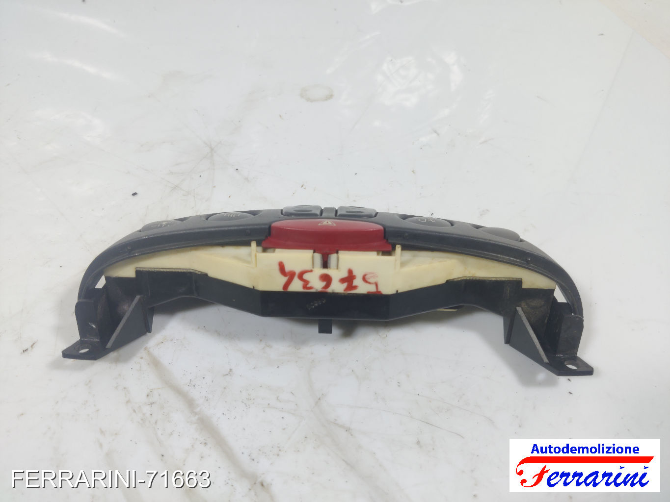 Pulsantiera Tastiera Alzavetro FIAT PUNTO 188 1999-2010 735268025 6
