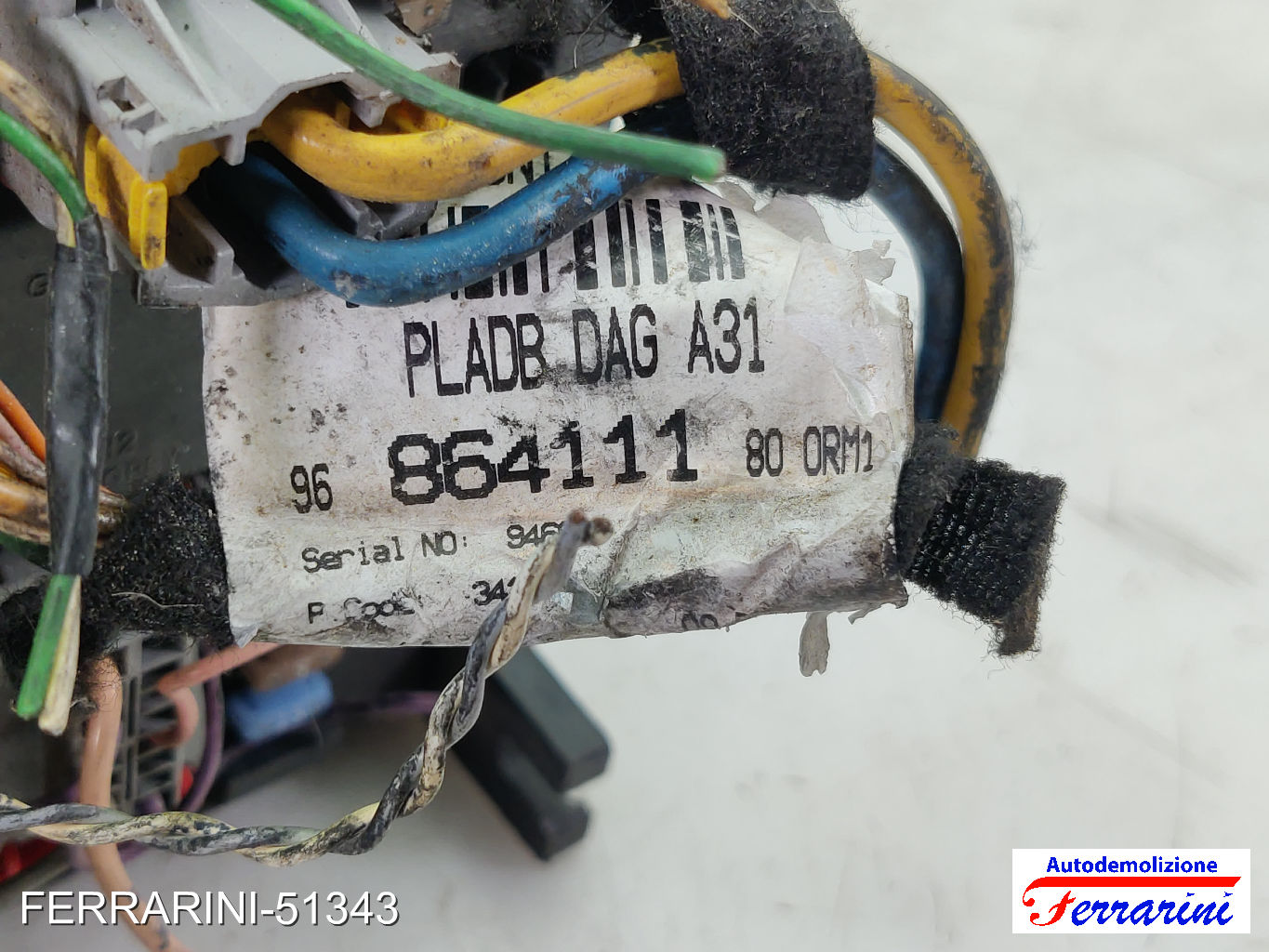 X03 BSI Body Computer CITROEN C2 JM 1.4 HDI 2003-2009 9664983280, 22661F01