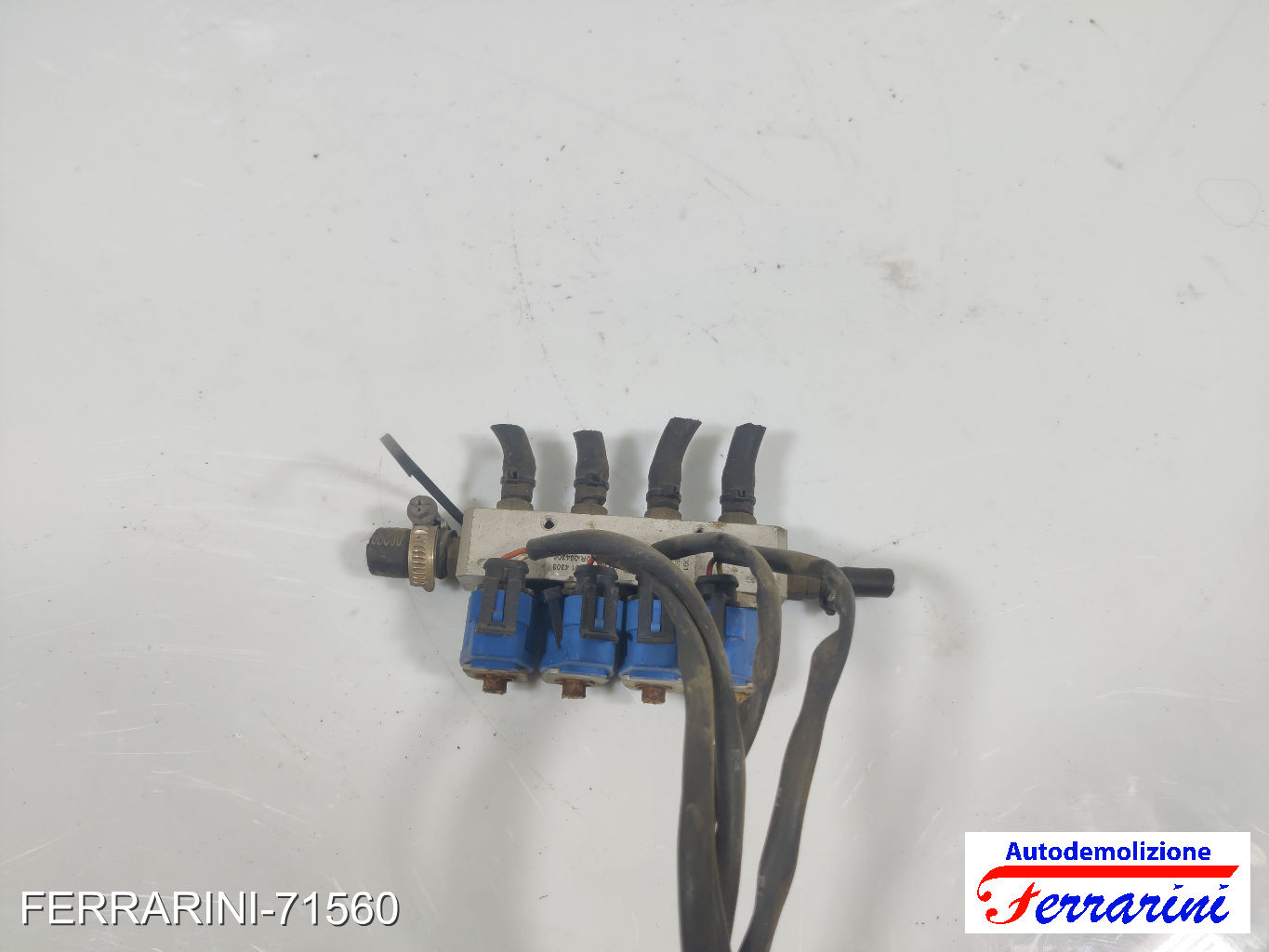 iniettori GPL IG1 blu Landi Renzo OPEL MERIVA A X03 1.4 16V TWINPORT 2004-2010 8