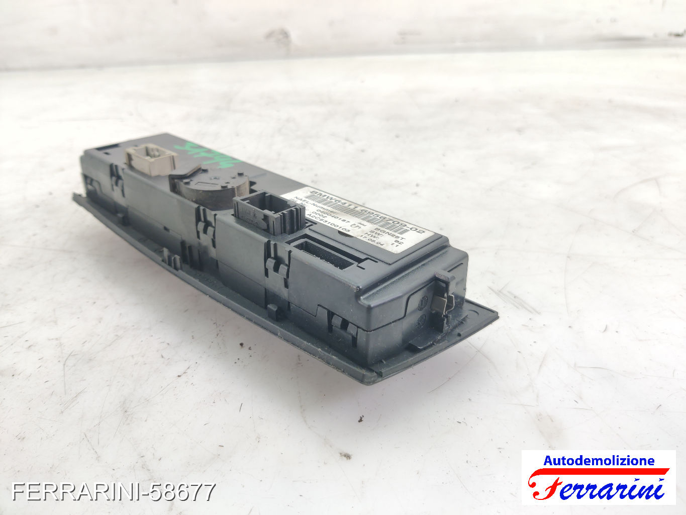 automatico bizona Tastiera Clima BMW SERIE 1 E87 2004-2011 anteriore, frontale