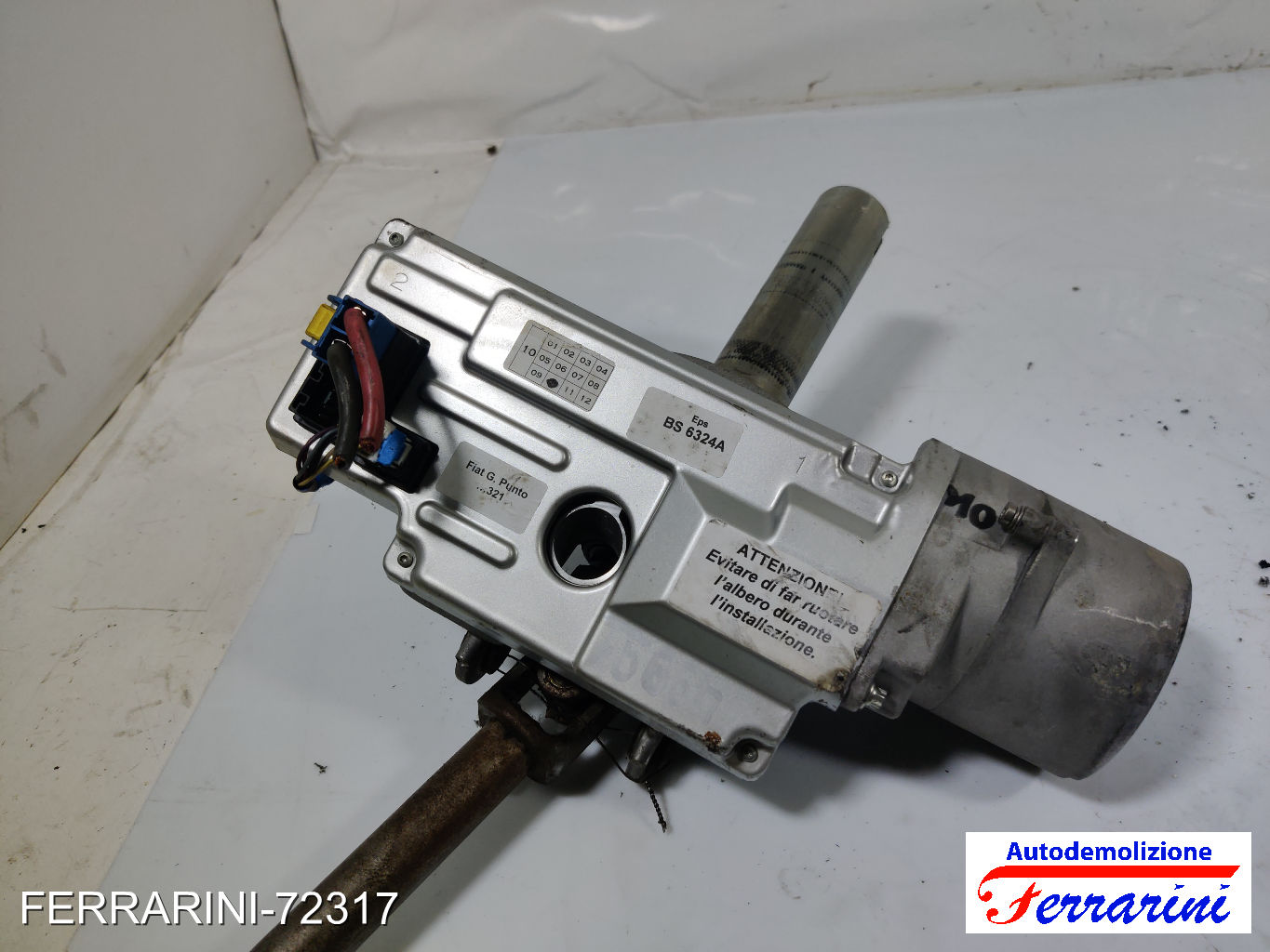 Servosterzo Piantone City FIAT GRANDE PUNTO 199 2005-2013 55701321, 26117861