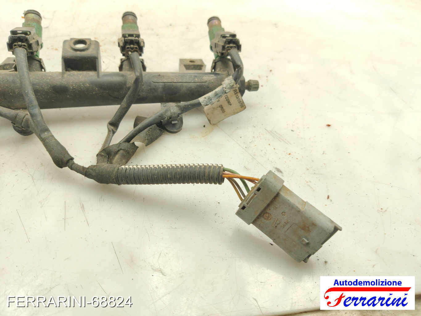 Flauto Con Iniettori PEUGEOT 206 2A/C 1.4I 1998-2012 9655833580 9
