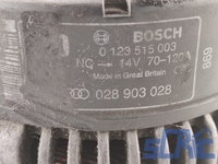 Alternatore VW PASSAT 3B2 1.9 TDI 1996-2000 028903028, 028903027E, 0123515003 7