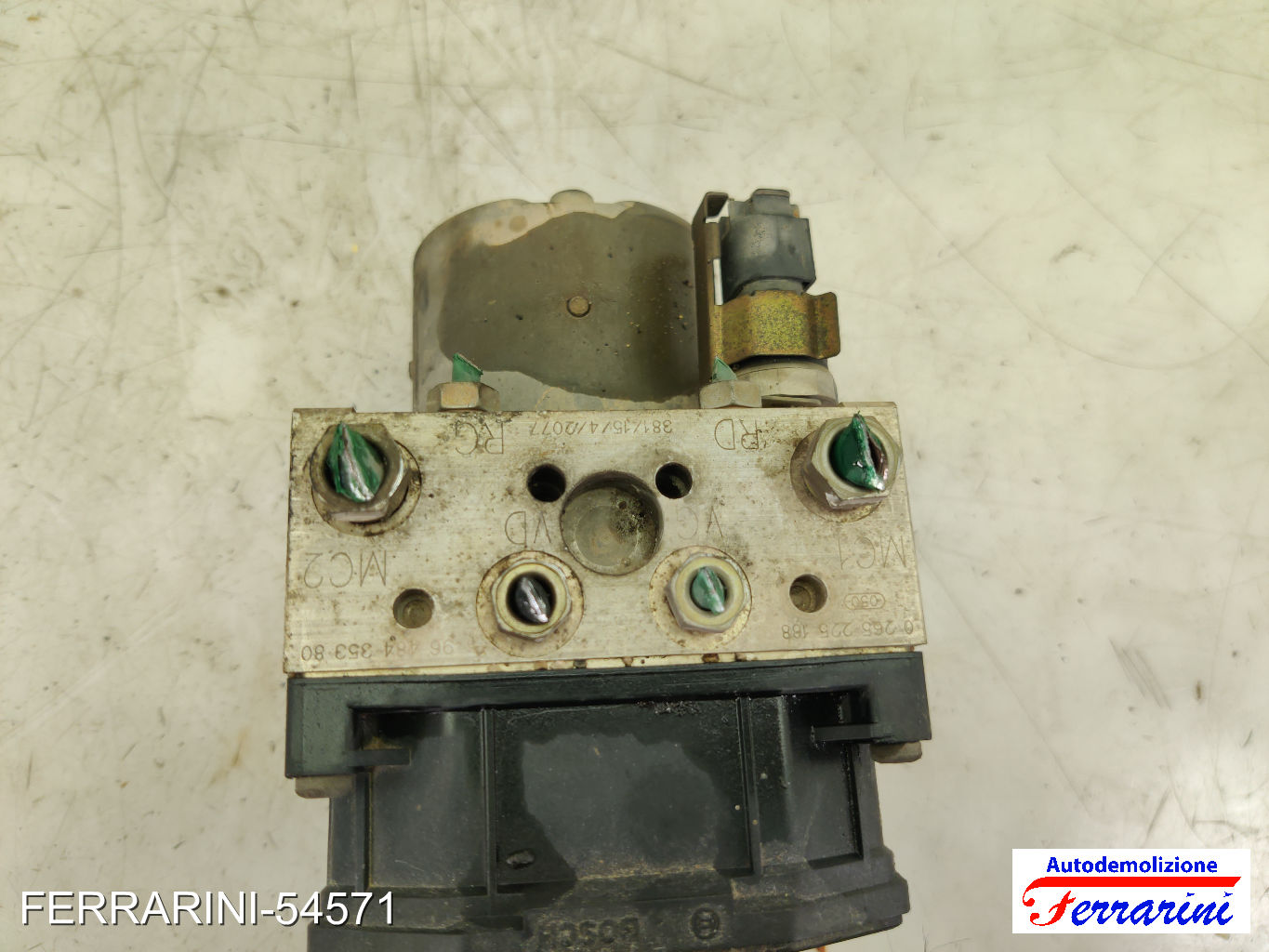 Centralina Pompa Abs PEUGEOT 307 3A/C 2.0 HDI 110 2000-2007 10