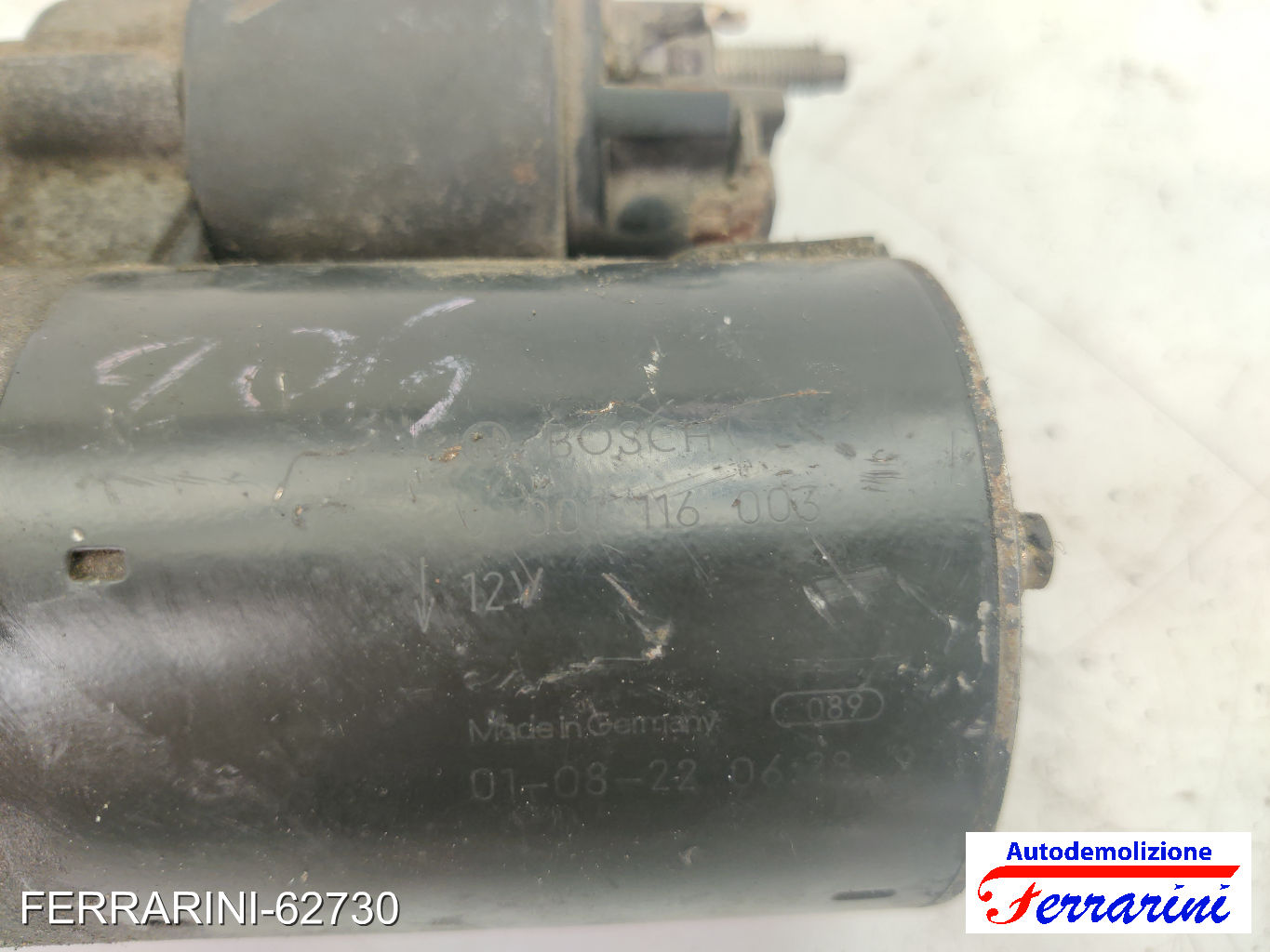 Motorino Avviamento FIAT PANDA 169 1.2 2003-2012 51832950, 211100 9