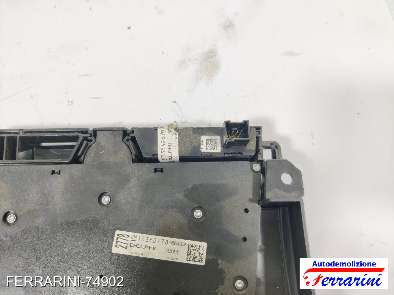 CD300 stereo Tastiera Clima OPEL MERIVA B S10 2011-2017 anteriore, frontale