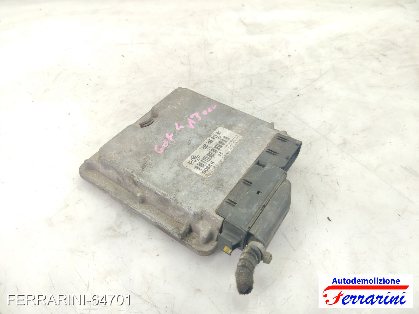 Centralina Motore AUDI A3 8L1 1.9 TDI 2000-2003 038906019AM, 1502810100910