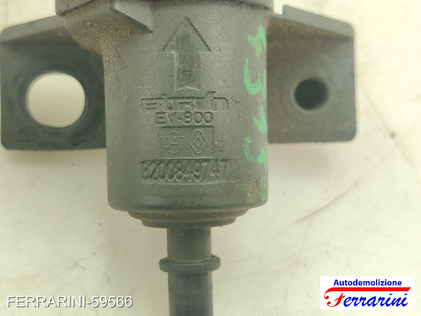 elettrovalvola turbo vuoto RENAULT MEGANE 3 B3, BZ0/1 1.5 DCI 2009-2016