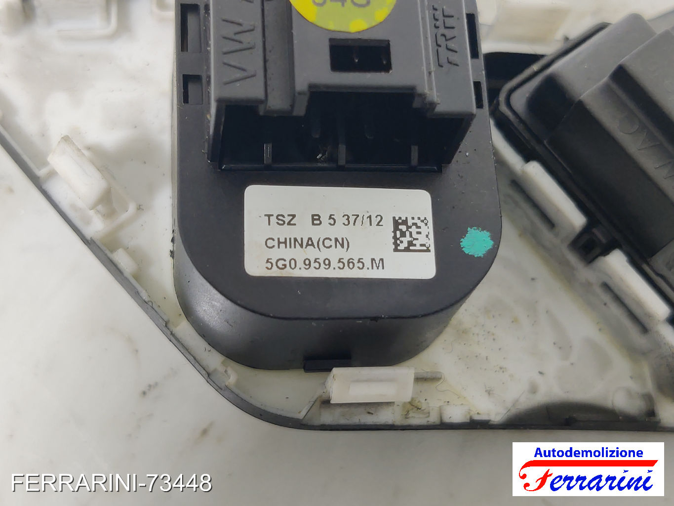 richiudibili elettrici Regolazione Specchietti VW GOLF 7 5G1, BE1, BE2, BQ1