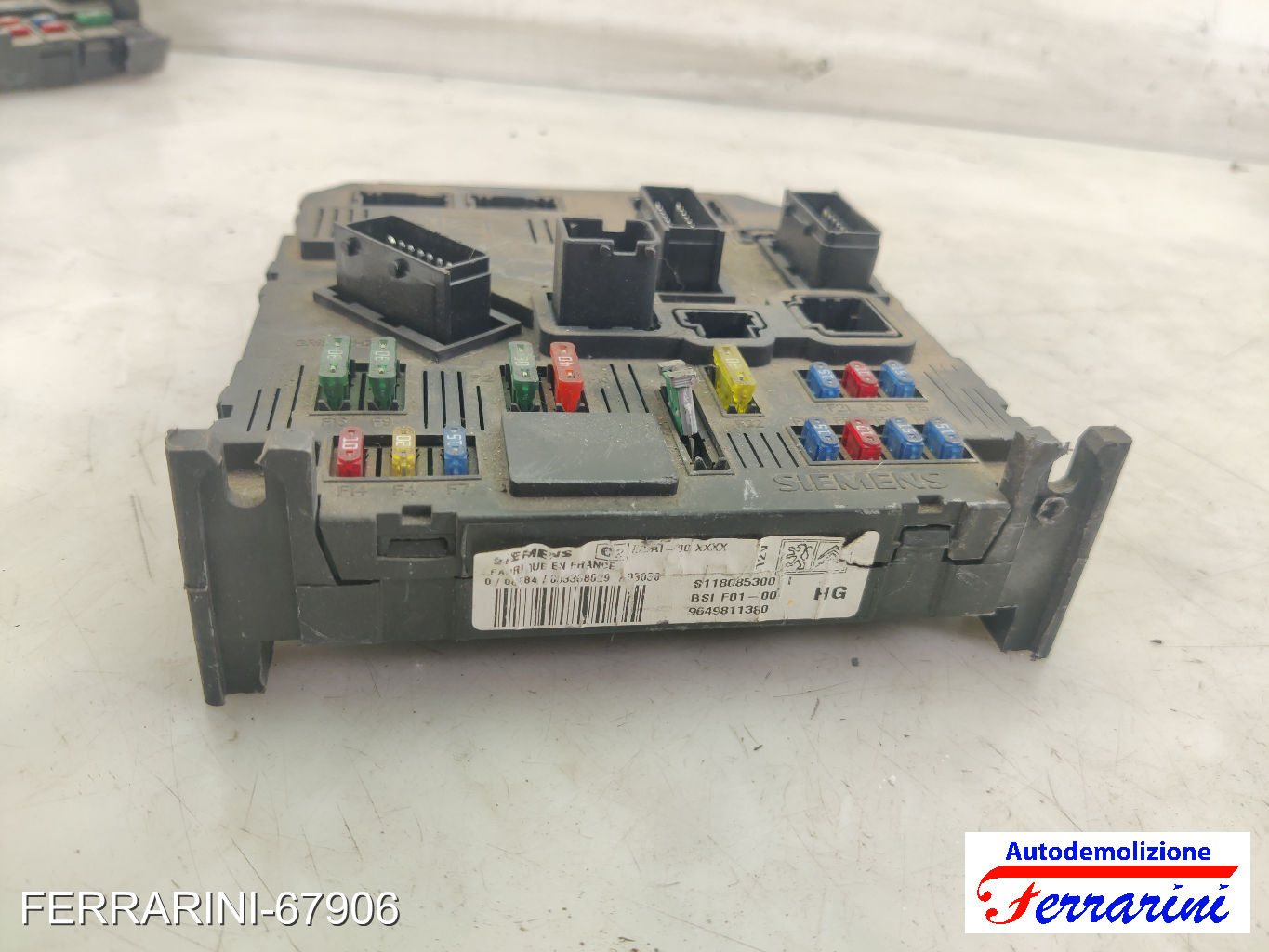 Kit Accensione CITROEN C3 1 FC, FN 1.1I 2002-2009 9648568780 8