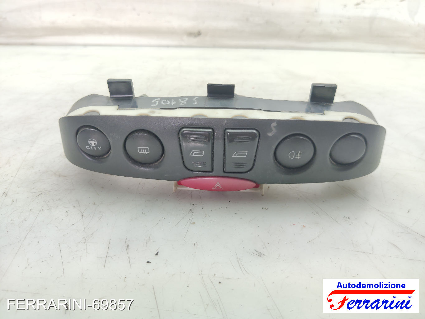 Pulsantiera Tastiera Alzavetro FIAT PUNTO 188 1999-2010 sinistra, sx, frontale 6