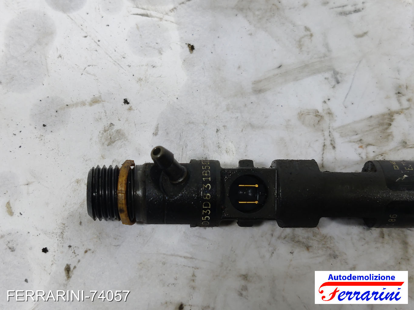Iniettore RENAULT SCENIC 2 JM0/1 1.5 DCI 2003-2005 8200365186, EJBR01801A 6
