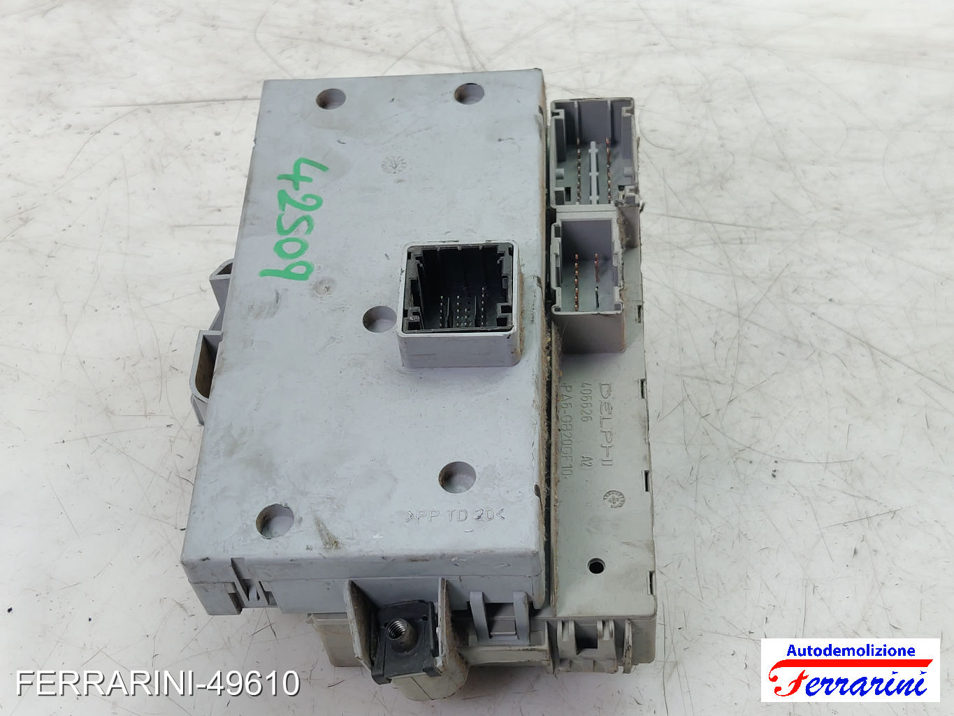 Body Computer FIAT PUNTO 188 1.2 60 1999-2010 51744898NPL, 55195641