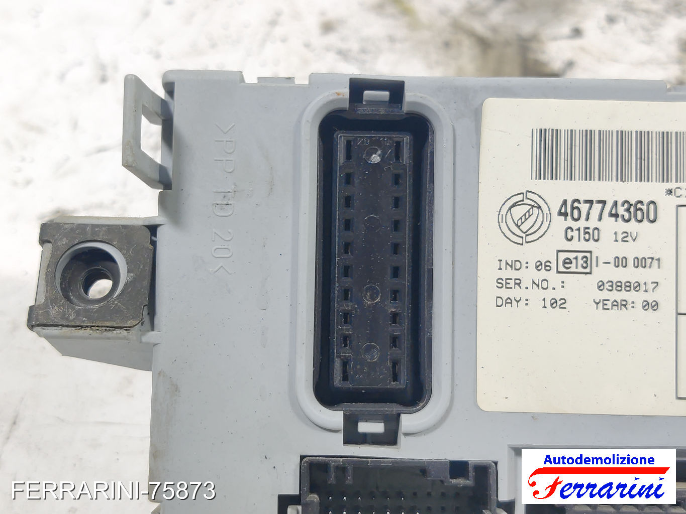 Kit Accensione FIAT PUNTO 188 1.9 DS 60 1999-2012 46763751 10