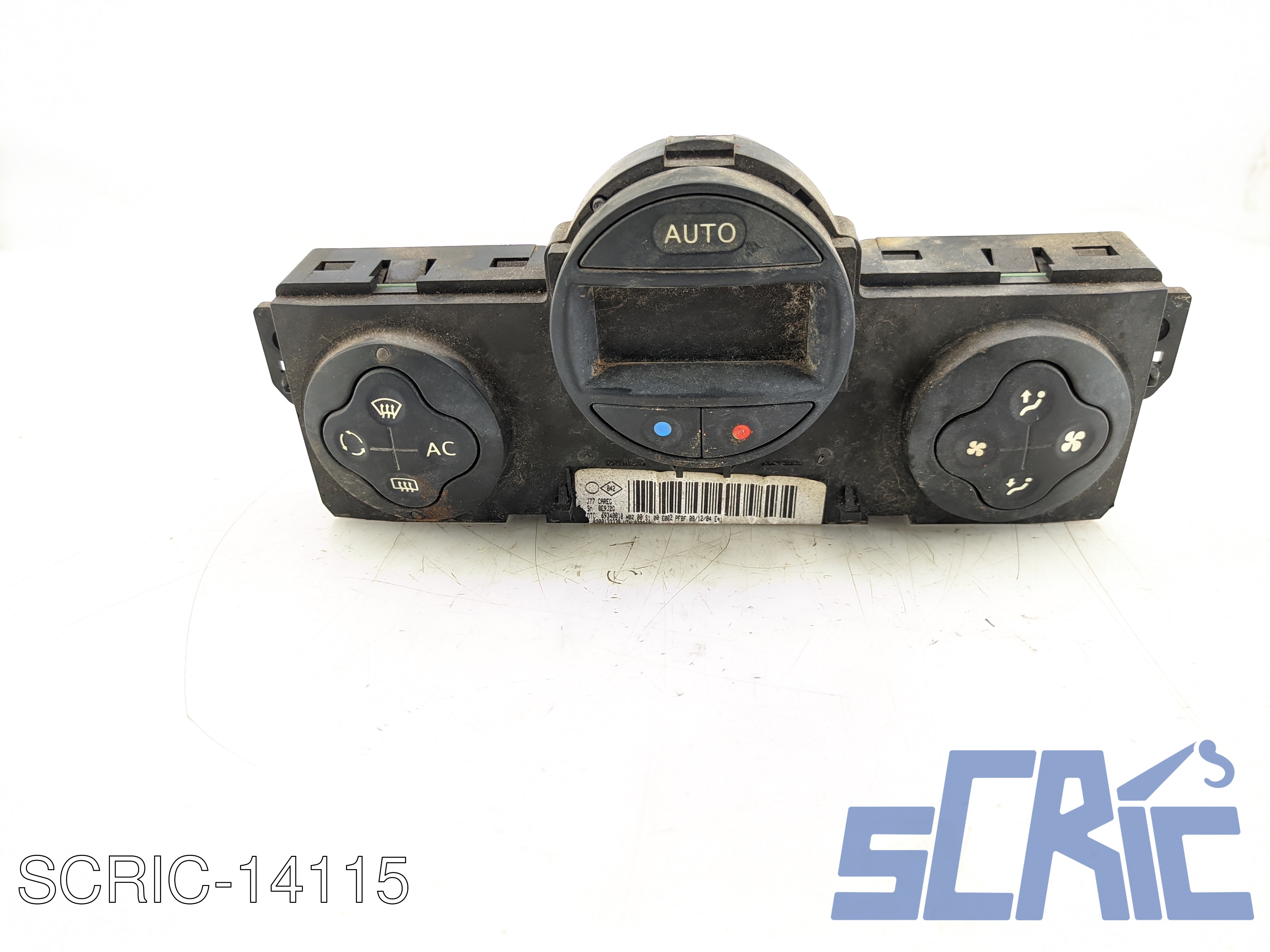 automatico Tastiera Clima RENAULT MODUS F/JP0 2004-2023 anteriore, frontale
