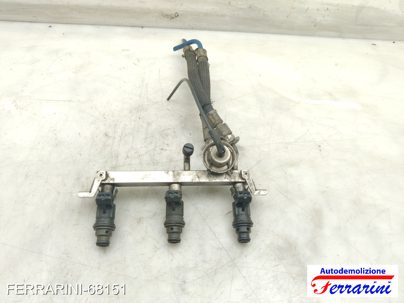 Flauto Con Iniettori OPEL CORSA D S07 1.0 2006-2010 24420542, 0280158501