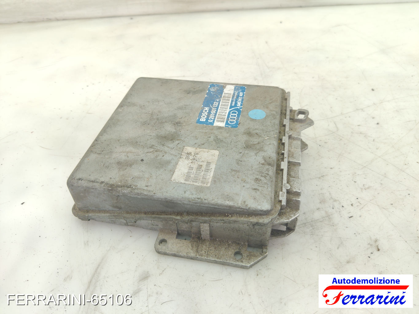 Centralina Motore AUDI 80 8C2 1.9 TDI 1991-1994 8A0907401, 0281001132, 28RT8779