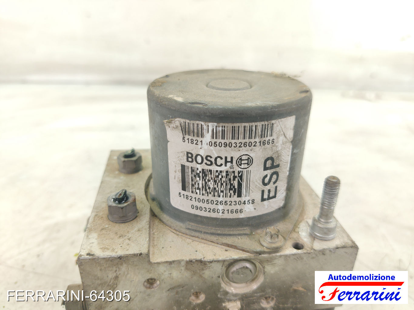 Centralina Pompa Abs FIAT BRAVO 2 198 1.4 2007-2014 51821005, 71751083 7