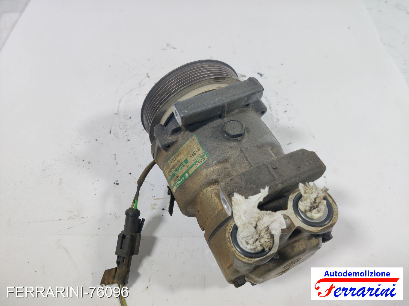 Alternatore FORD FIESTA 5 JD, JH 1.4 TDCI 2001-2008 2S6119D629AE, 1442F, SD6V12