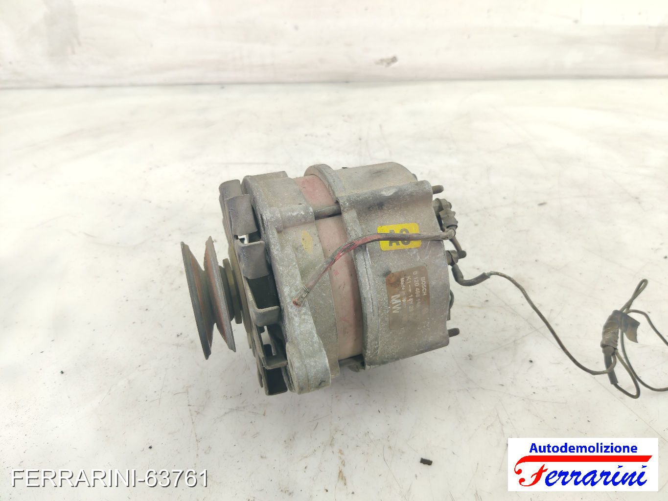 Alternatore OPEL KADETT E T85 1.6 D 1984-1989 0120488186, 1204091, 0120488187