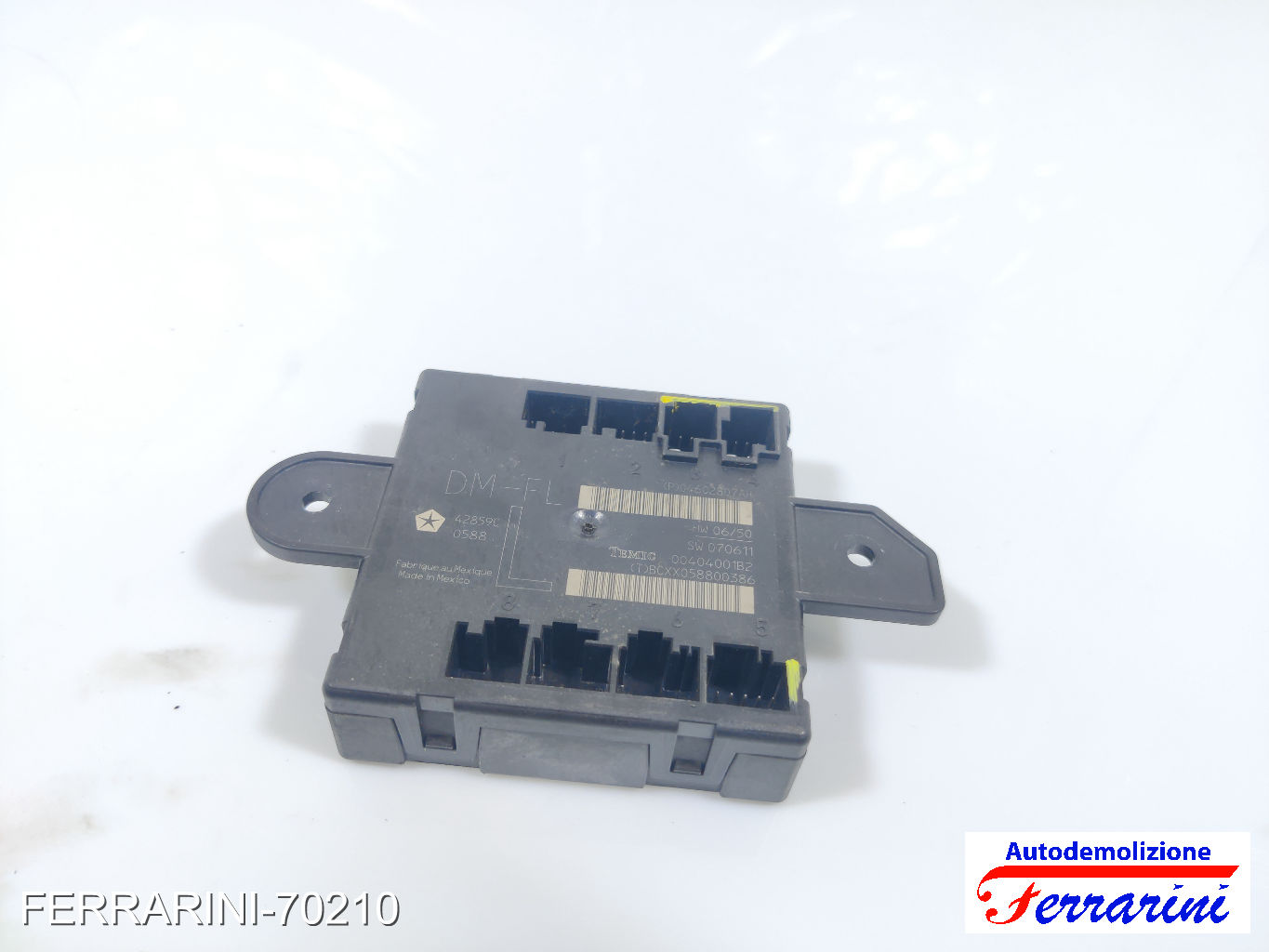 Centralina Porta Sportello CHRYSLER GRAND VOYAGER 5 RT 2007-2023 destra, dx
