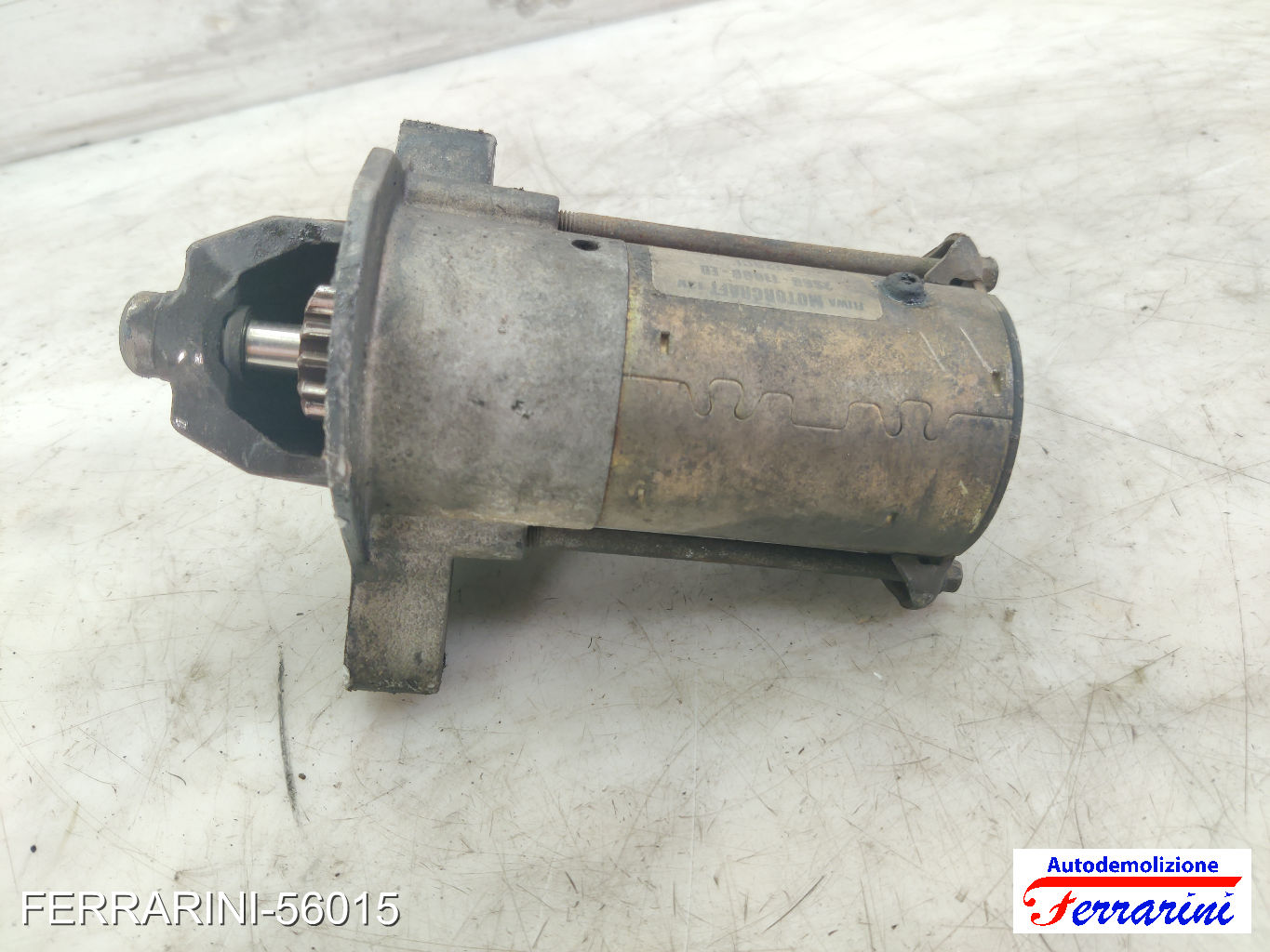 Motorino Avviamento FORD FUSION JU 1.4 TDCI 2002-2012 2S6U11000ED, 6129CI