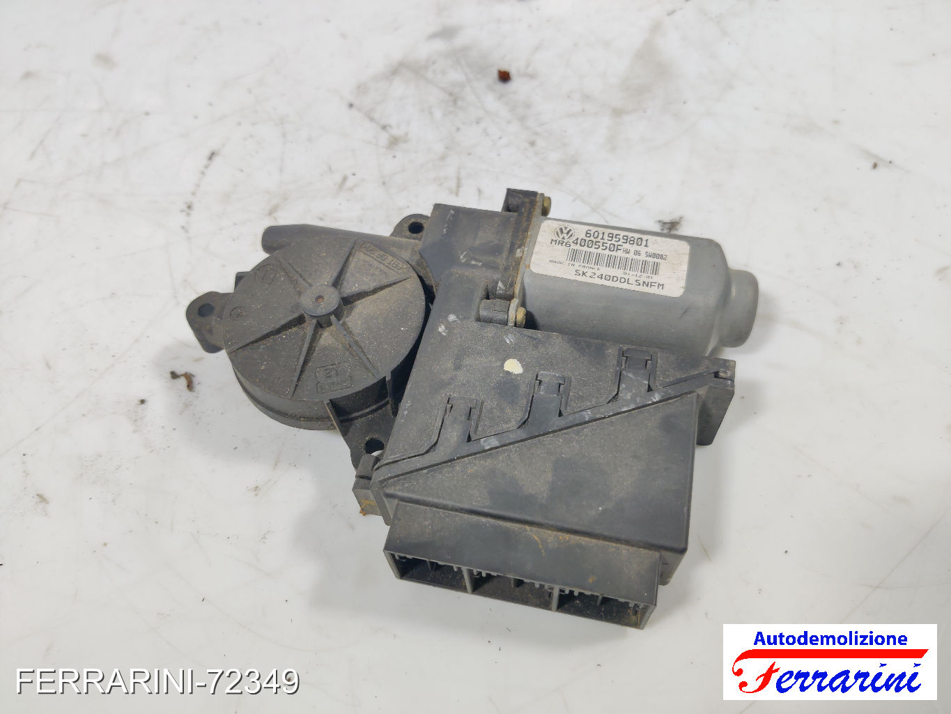 Motorino Alzavetro SKODA FABIA 1 6Y2 1.4 1999-2003 6Q1959801, 601959801, 400550