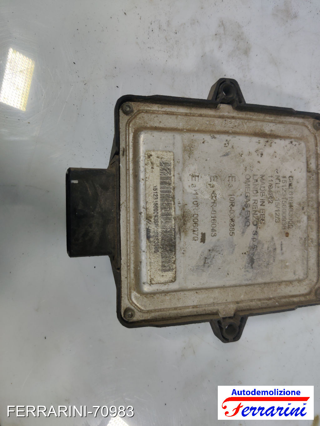 Centralina Gpl LANCIA YPSILON 843 1.2 2003-2011 616483000, OMEGASEVO, 842047