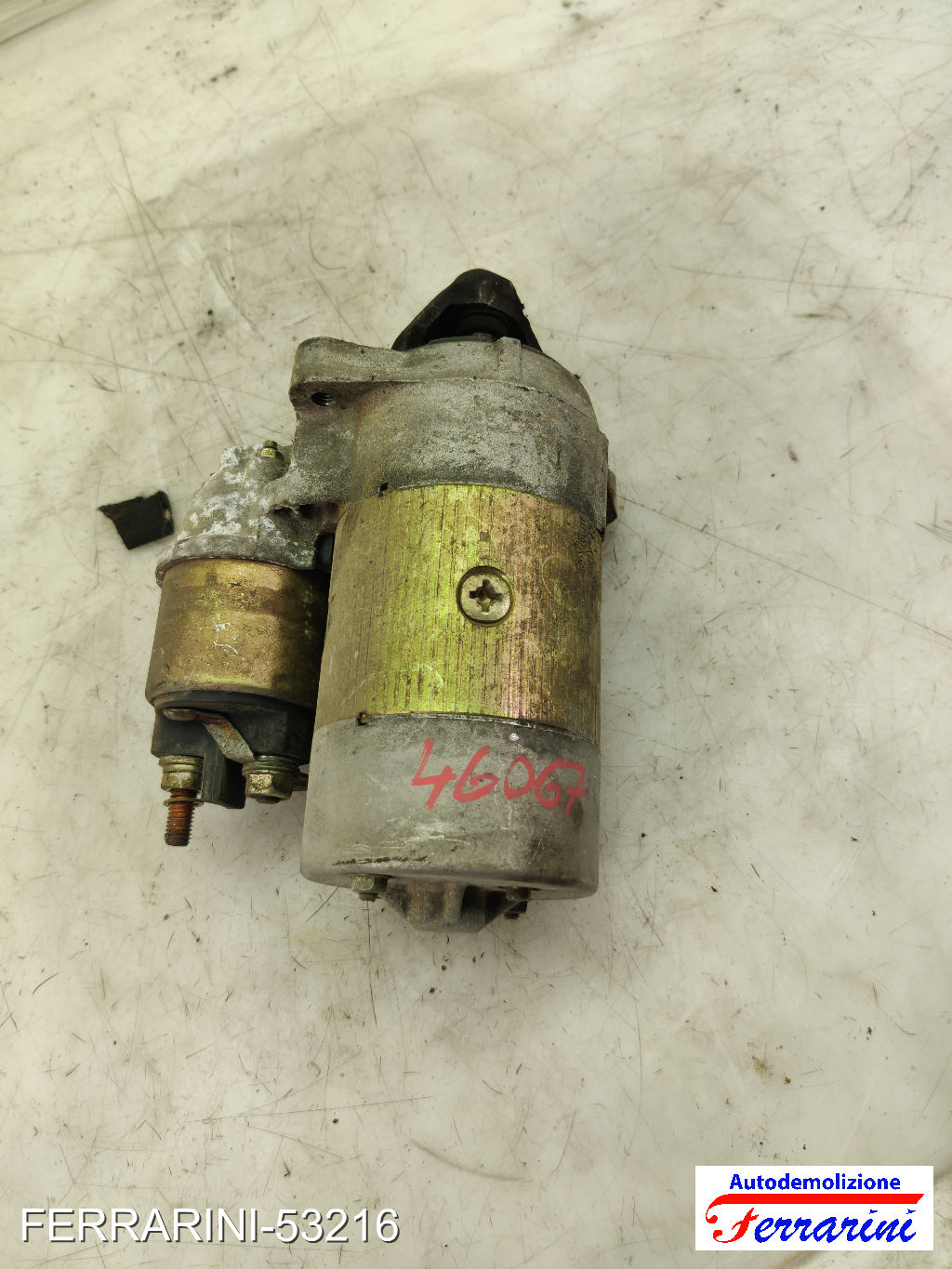 Motorino Avviamento FIAT SEICENTO 600 187 1.1 1998-2010 46548653, 46843092, E80E 8