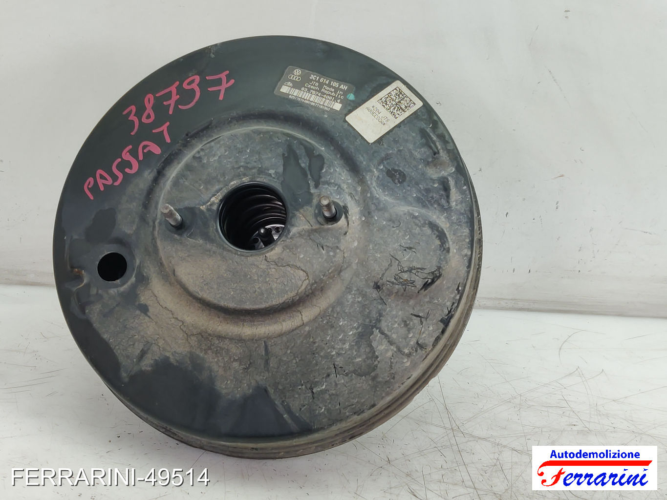 Servofreno VW PASSAT VARIANT 3C5 2.0 TDI 2005-2009 3C1614105AH, 03787440014 7