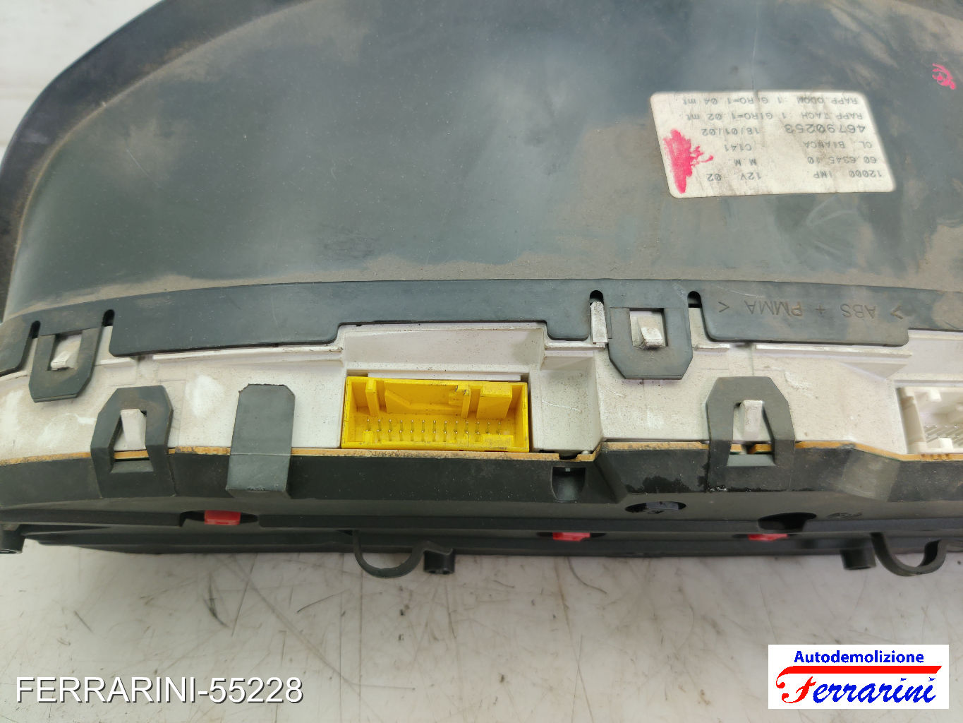 Quadro Contachilometri FIAT MAREA WEEKEND 185 1.9 JTD 110 2000-2002 46790253 7