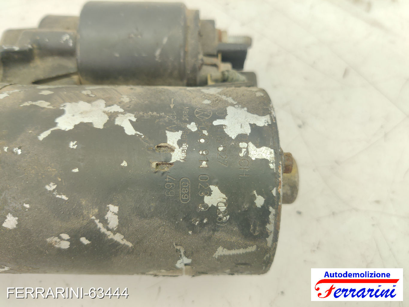 Motorino Avviamento VW GOLF 5 1K1 1.9 TDI 2003-2008 02E911023L