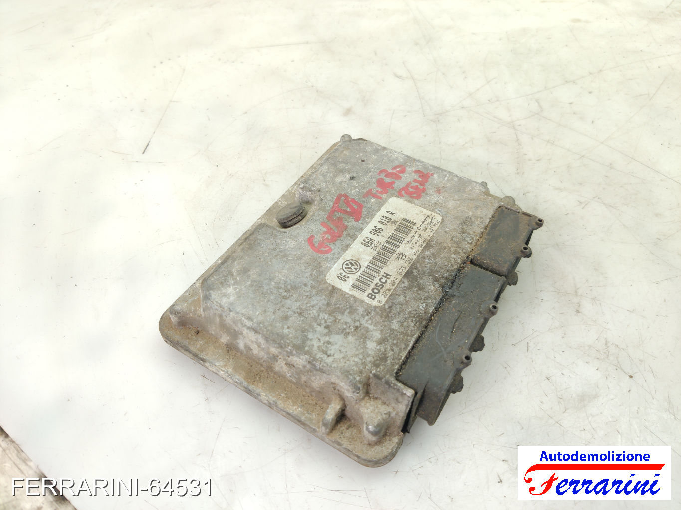 Centralina Motore VW GOLF 4 1J1 1.8 T 1997-2005 06A906018R, 96A906018R, 96304