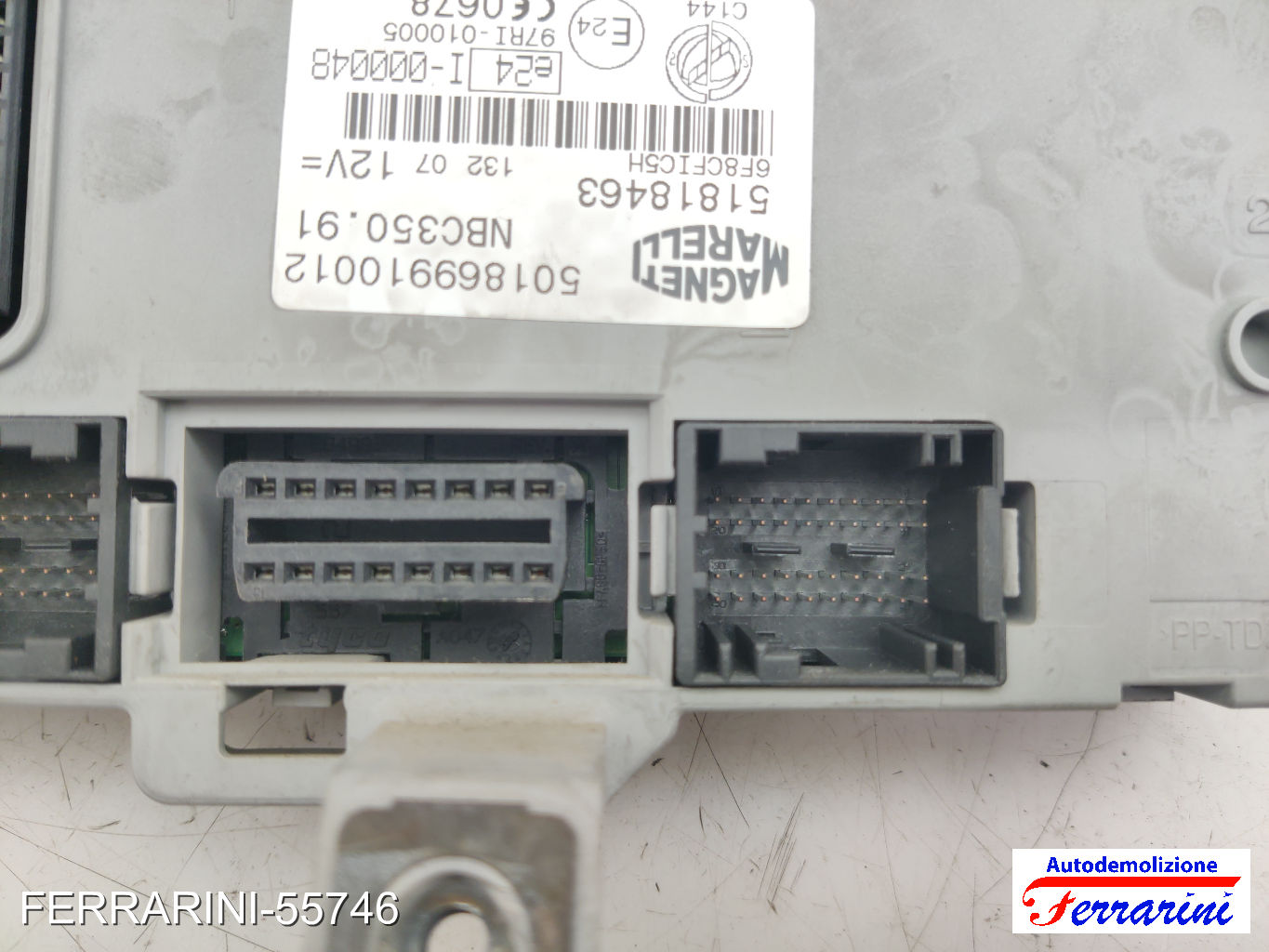 Body Computer LANCIA MUSA 350 1.3 D MULTIJET 2006-2012 501869910012, 5181863 10