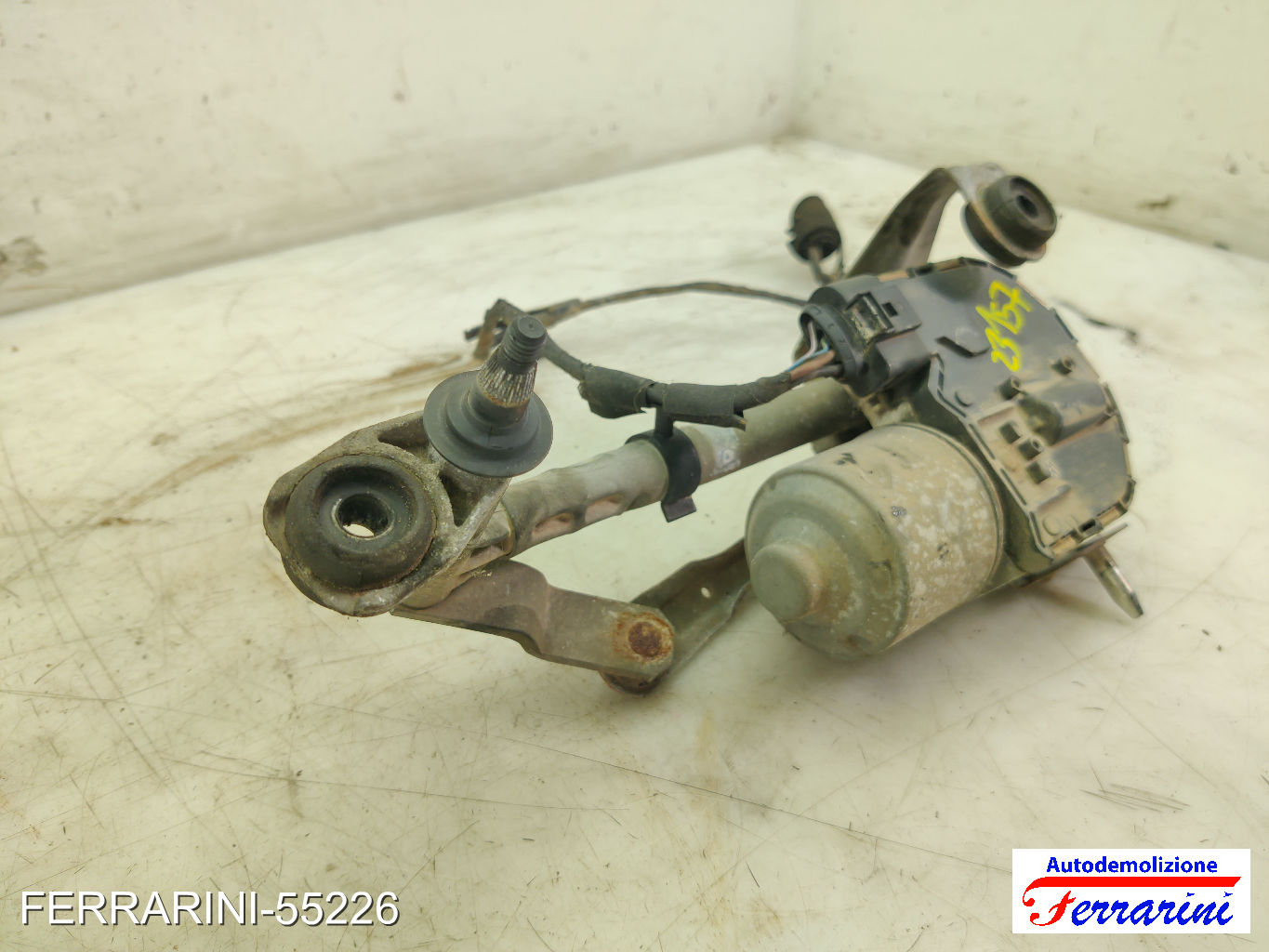 Spazzacqua Motorino Tergicristallo VW TOURAN 1T1, 1T2 2003-2010 anteriore 9