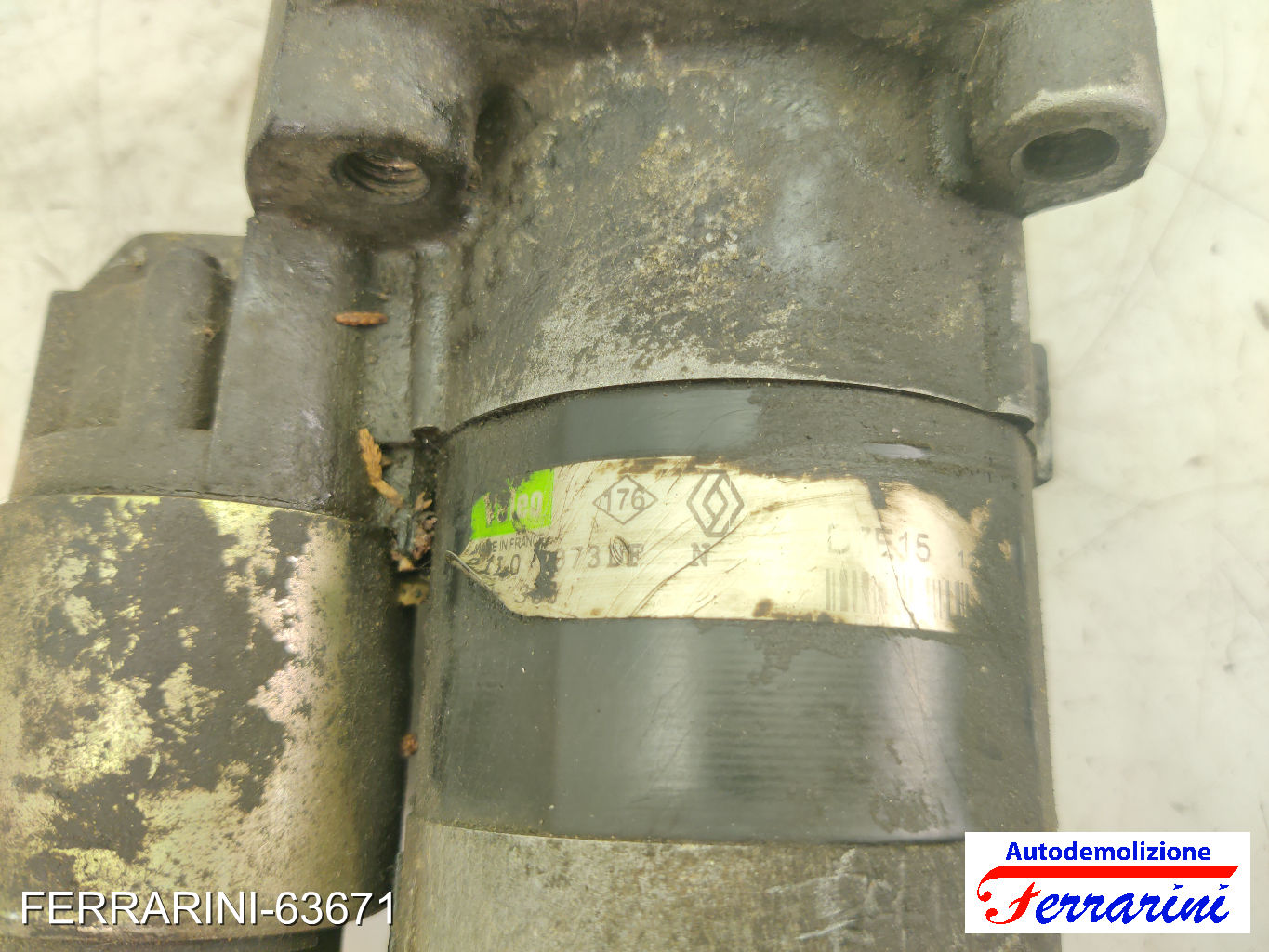 Motorino Avviamento RENAULT CLIO 2 BB, CB 1.2 1998-2010 0001314003, 0001314001